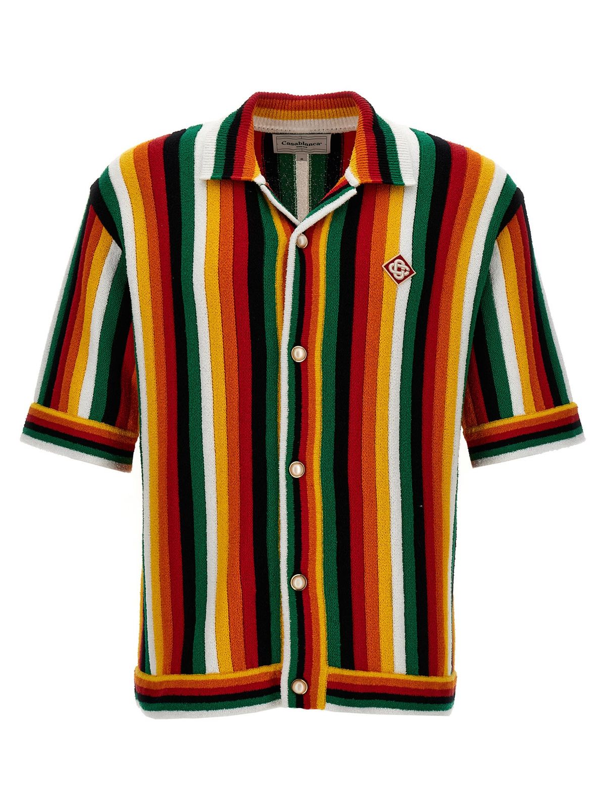 Casablanca Short-sleeved Shirt In Multicolor