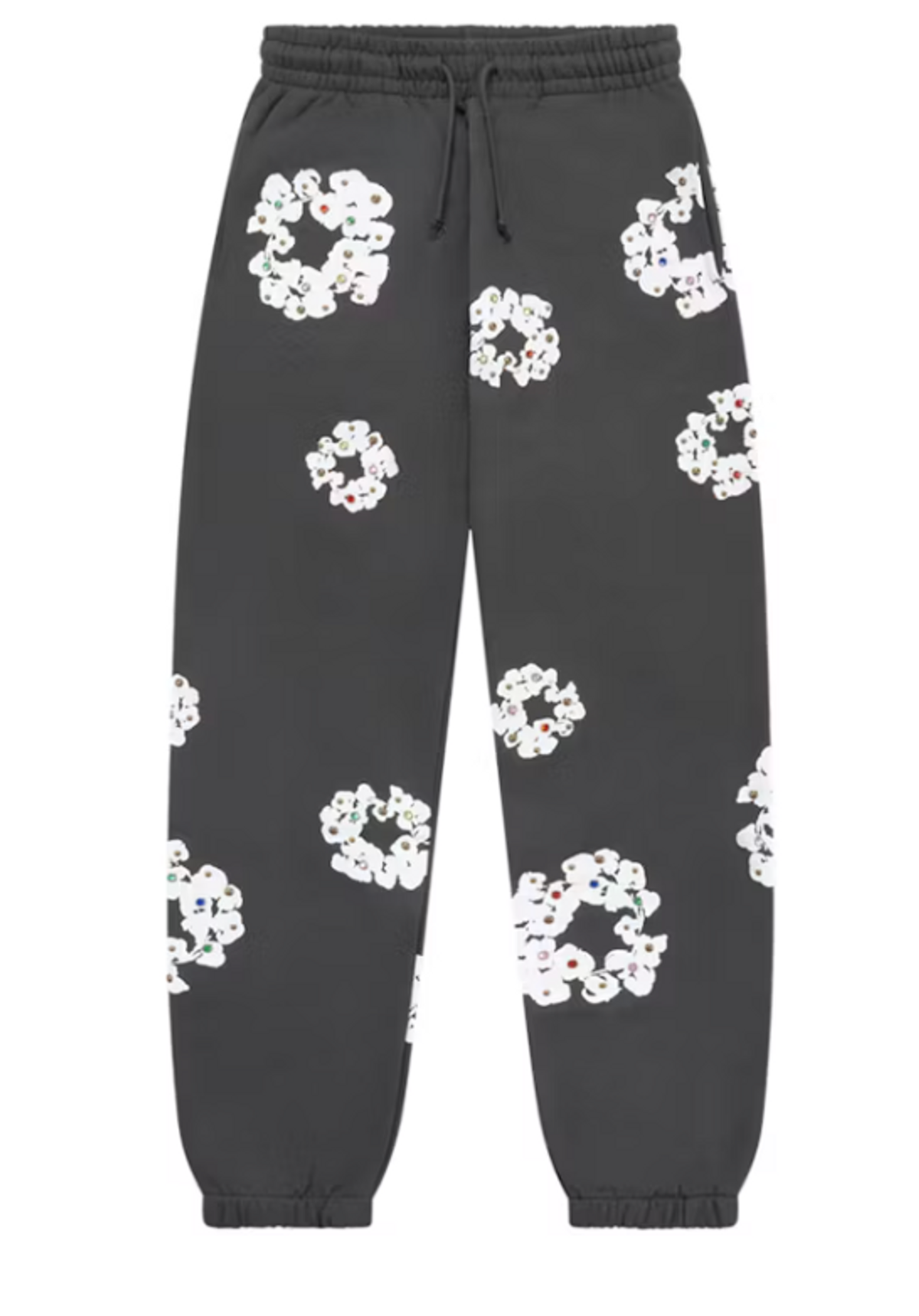 Denim Tears Rhinestone Cotton Wreath Sweatpants