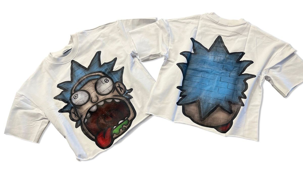 Culture Clothing Co Rick and Morty Big Head T-Shirt