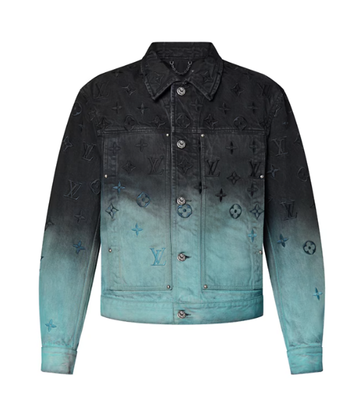 Louis Vuitton Embroidered Denim Blouson