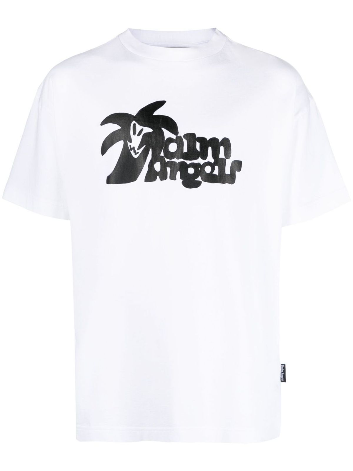 Palm Angels Hunter Pa Logo T-shirt In White