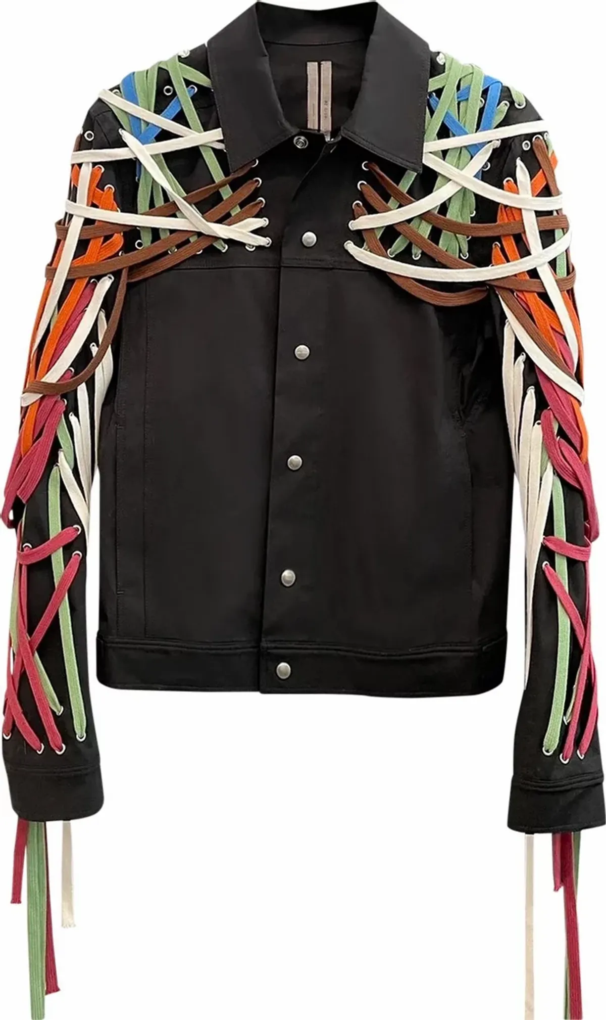 Rick Owens Tecuatl SS20 Megalace Multicolored Jacket