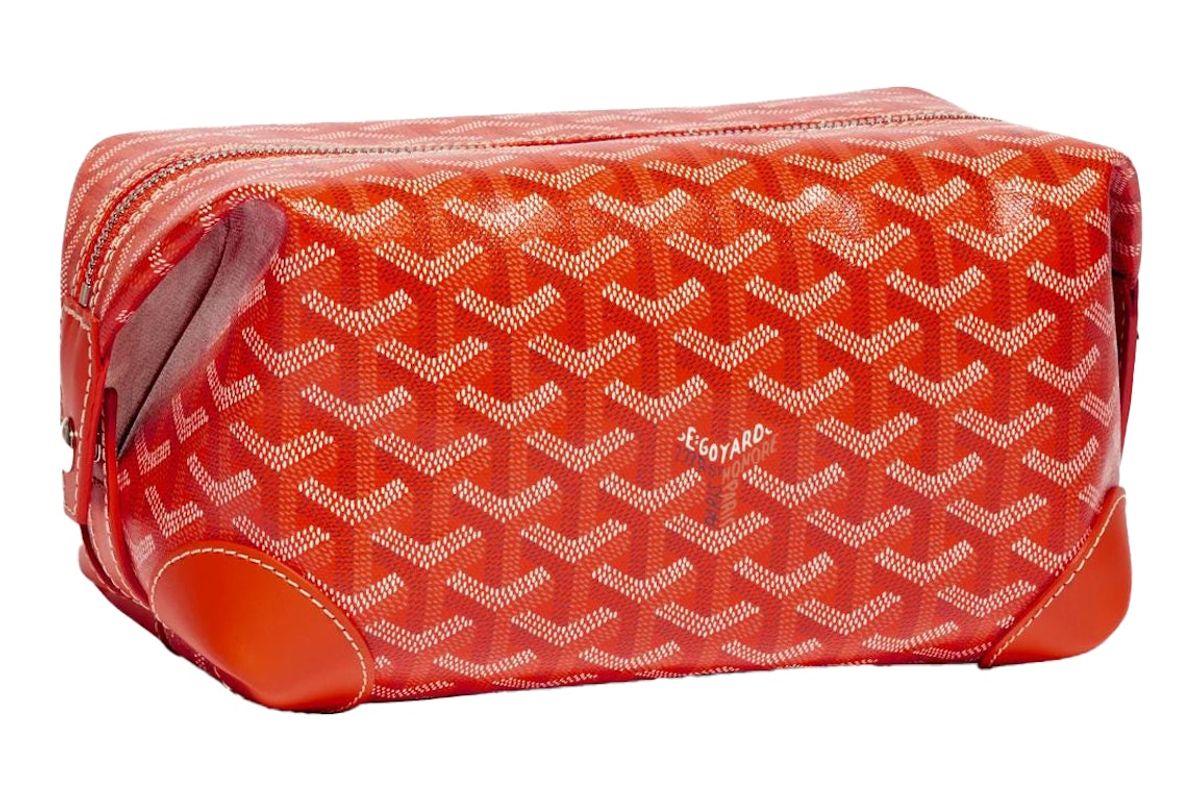 Goyard Boeing 25 Toilet Bag Orange