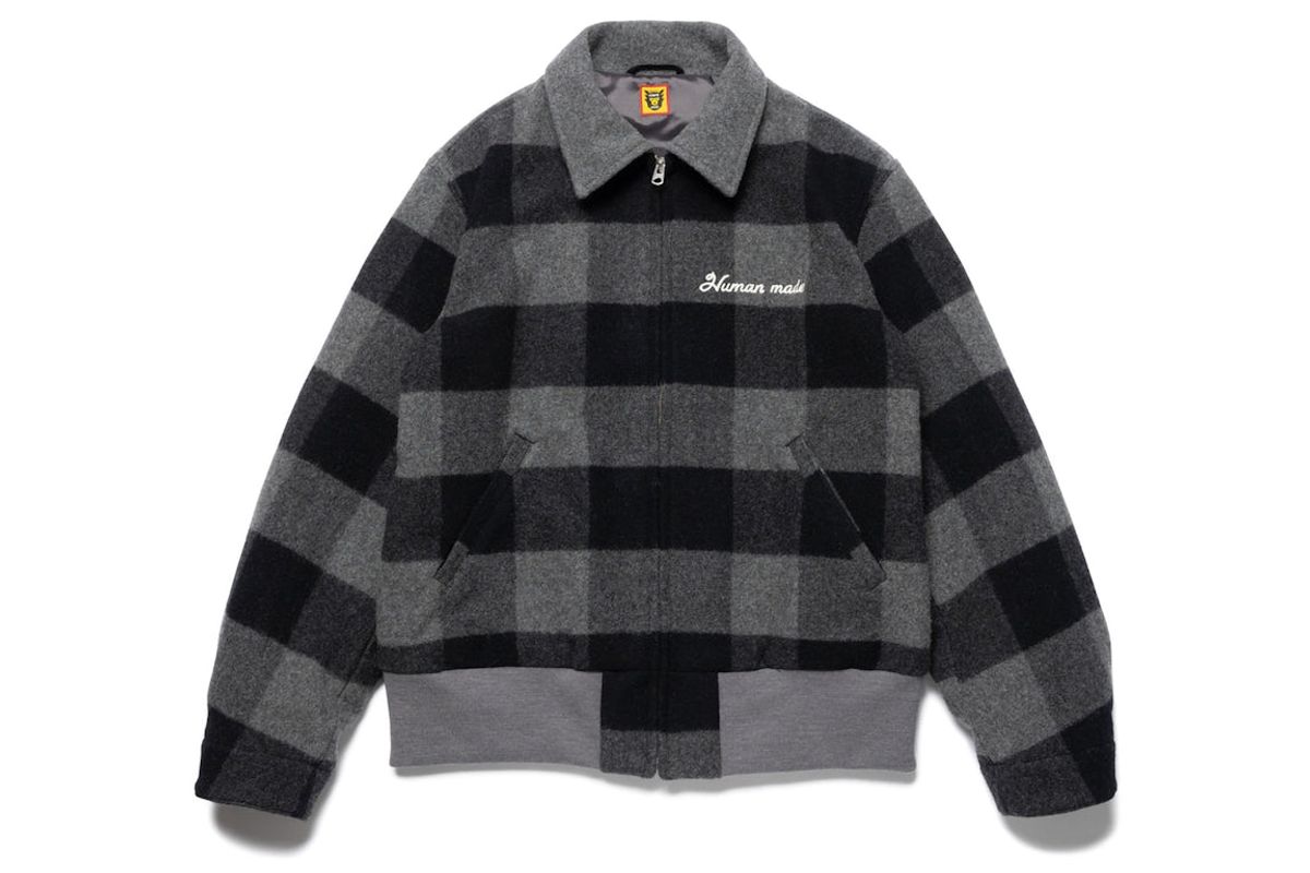 Human Made Zip-up Lumber Jacket Black
