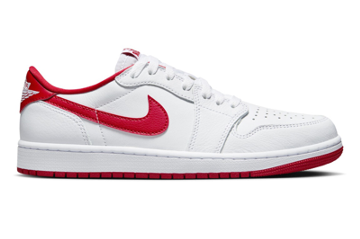 Nike Air Jordan 1 Retro Low Og University Red In White