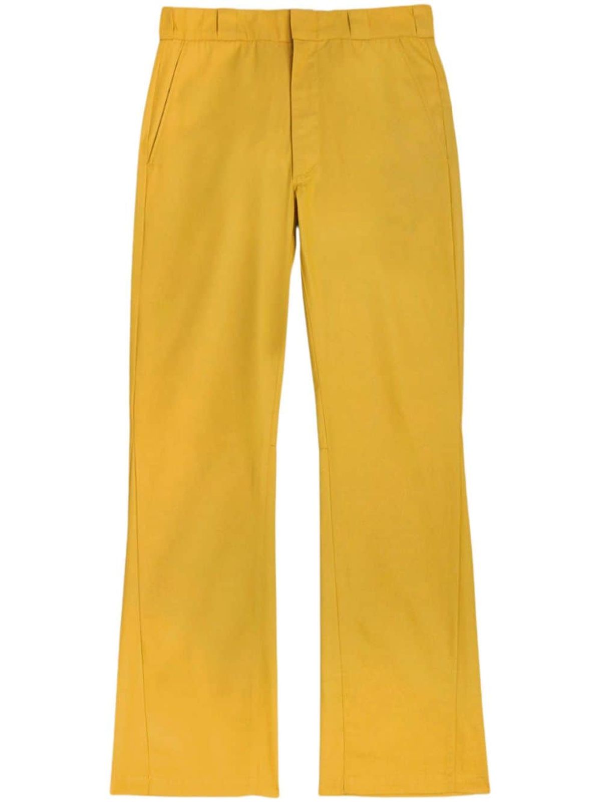 Gallery Dept. La Chino Flares Trousers In Yellow
