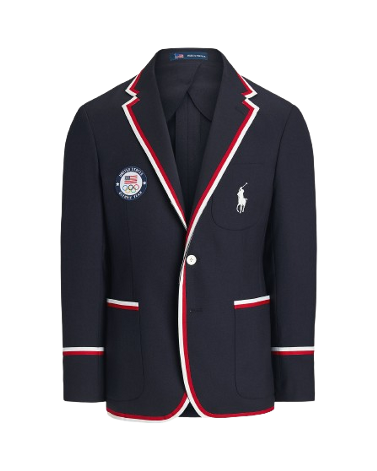 Ralph Lauren Team Usa Opening Ceremony Blazer In Navy