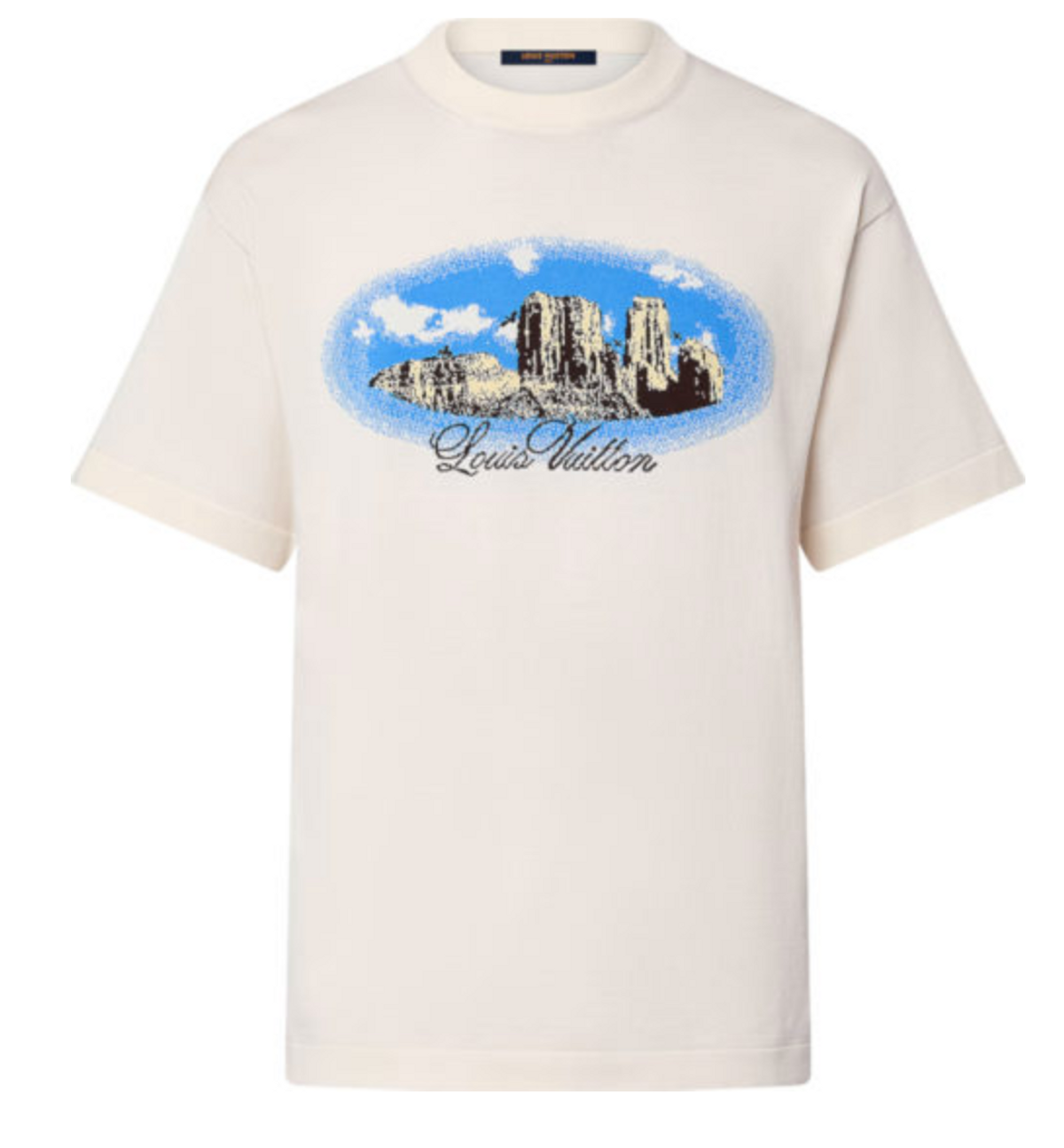 Louis Vuitton White Far West Landscape T-Shirt