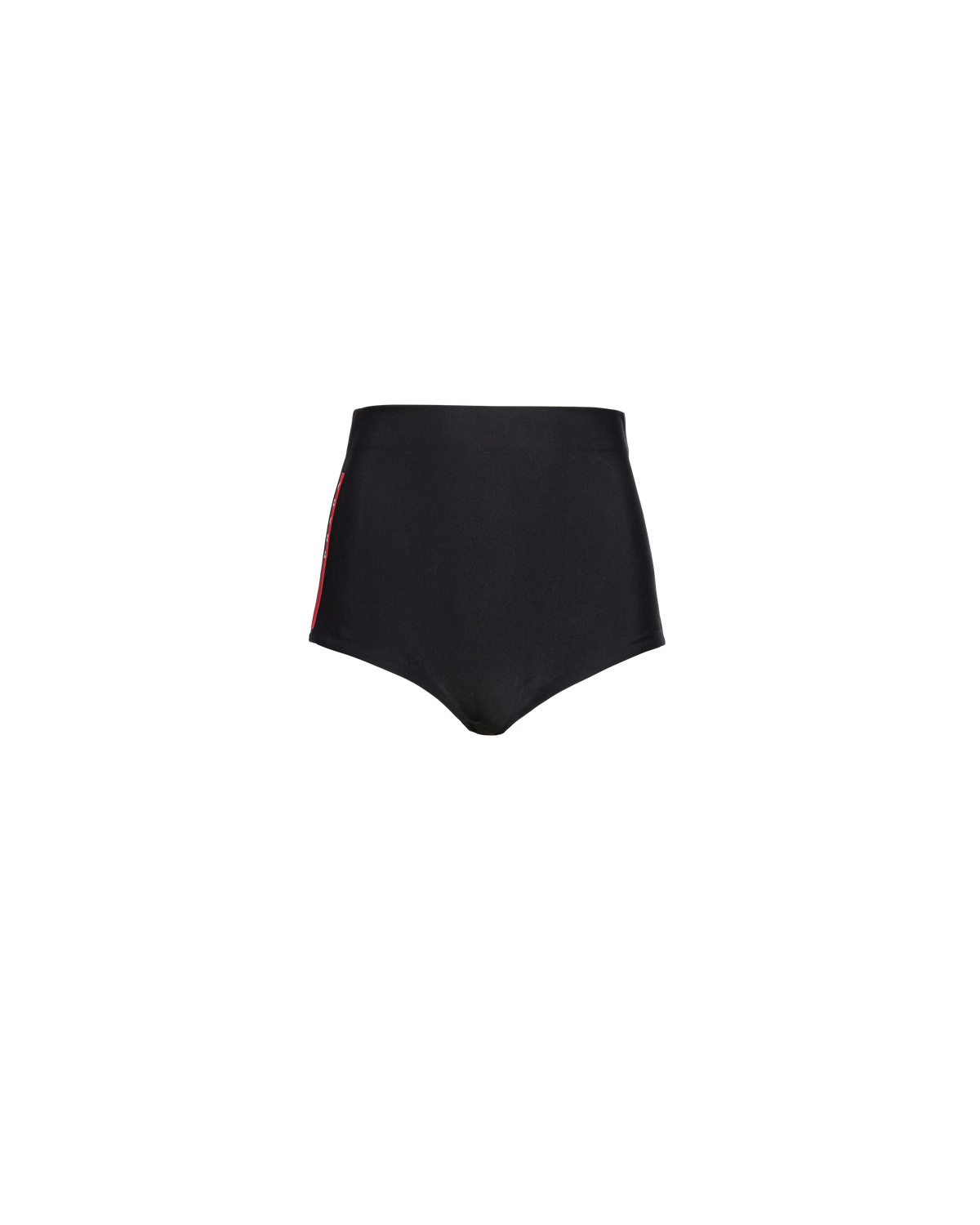 Prada Stretch Jersey Swim Shorts In Black