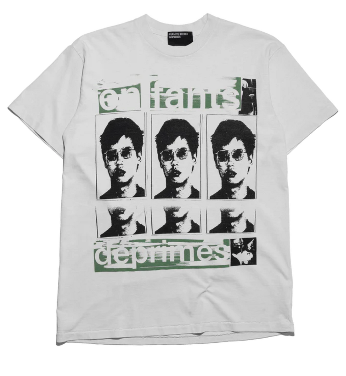 Enfants Riches Deprimes Gray Xerox Boy T-shirt In White