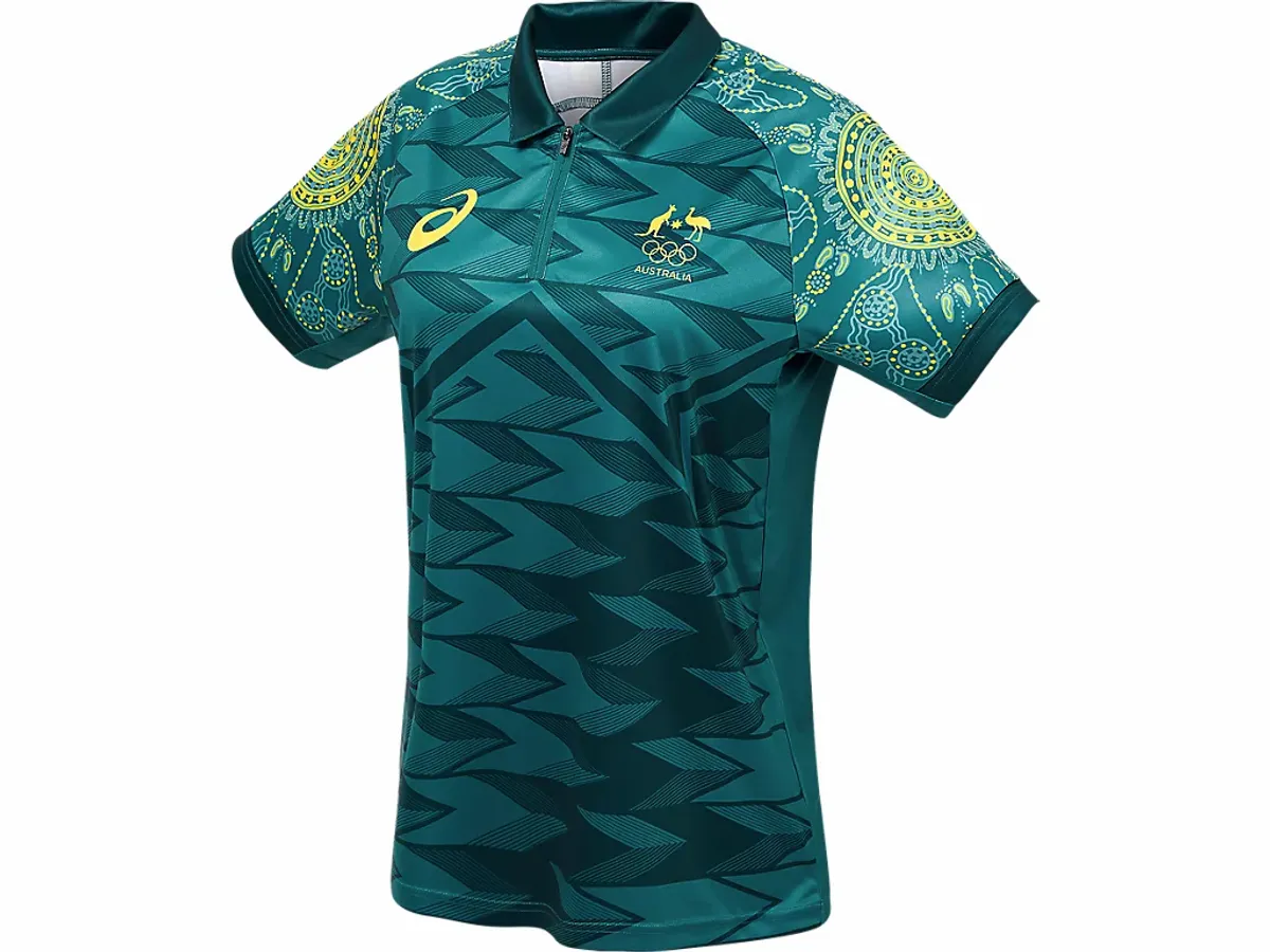 Asics Team Australia Paris Olympics 2024 Polo Shirt