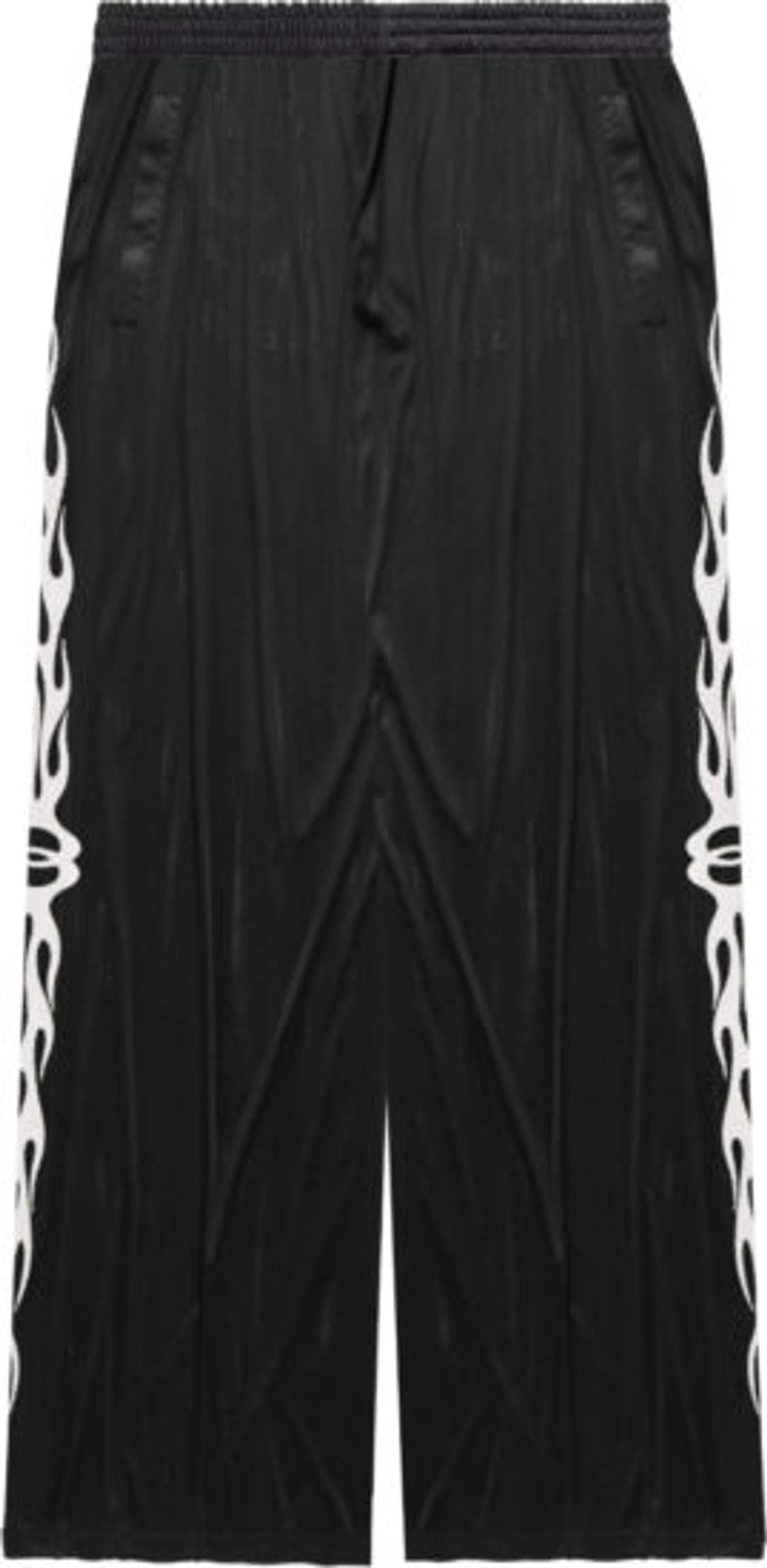 Balenciaga Burning Unity Baggy Trackpants In Black