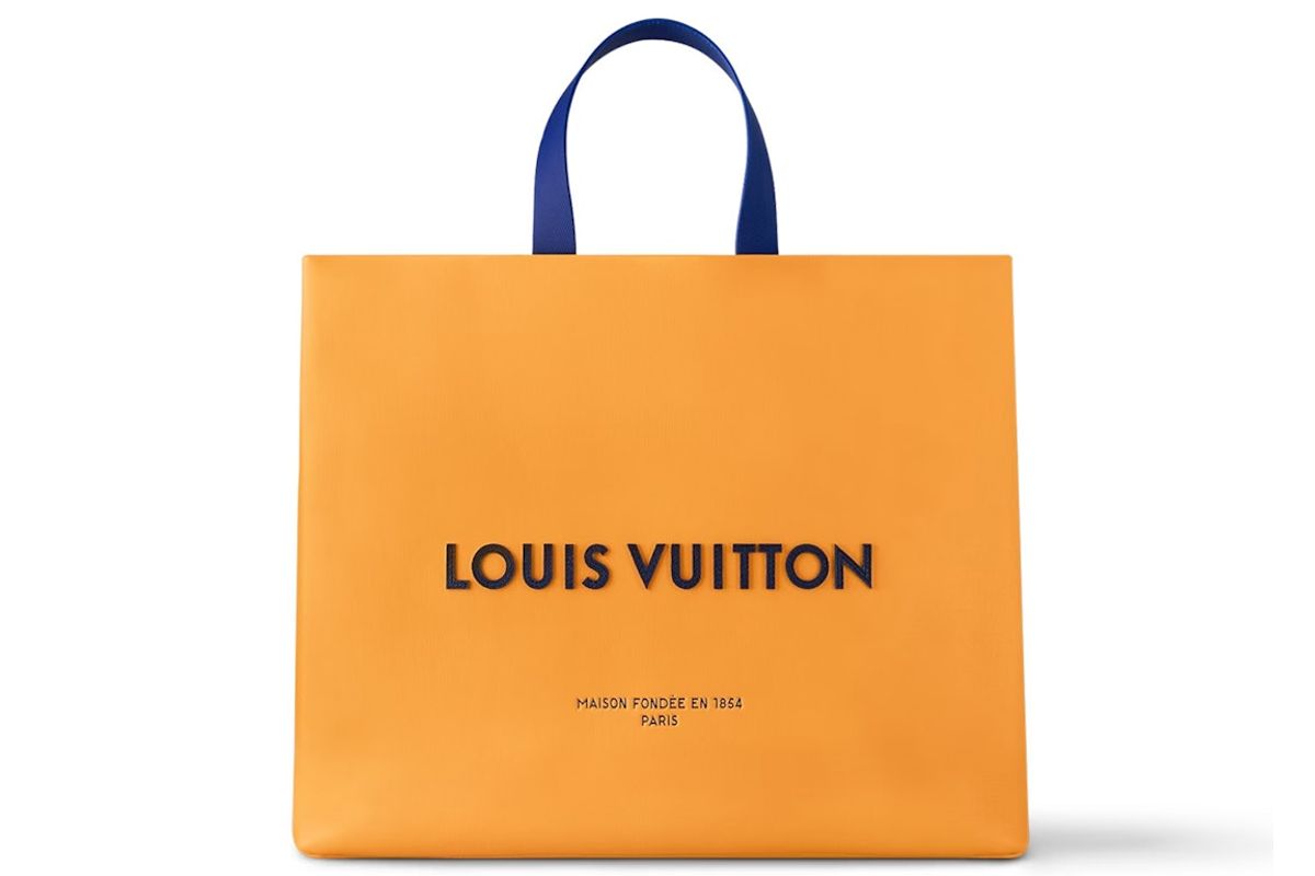 Louis Vuitton Shopper Bag Mm Safran