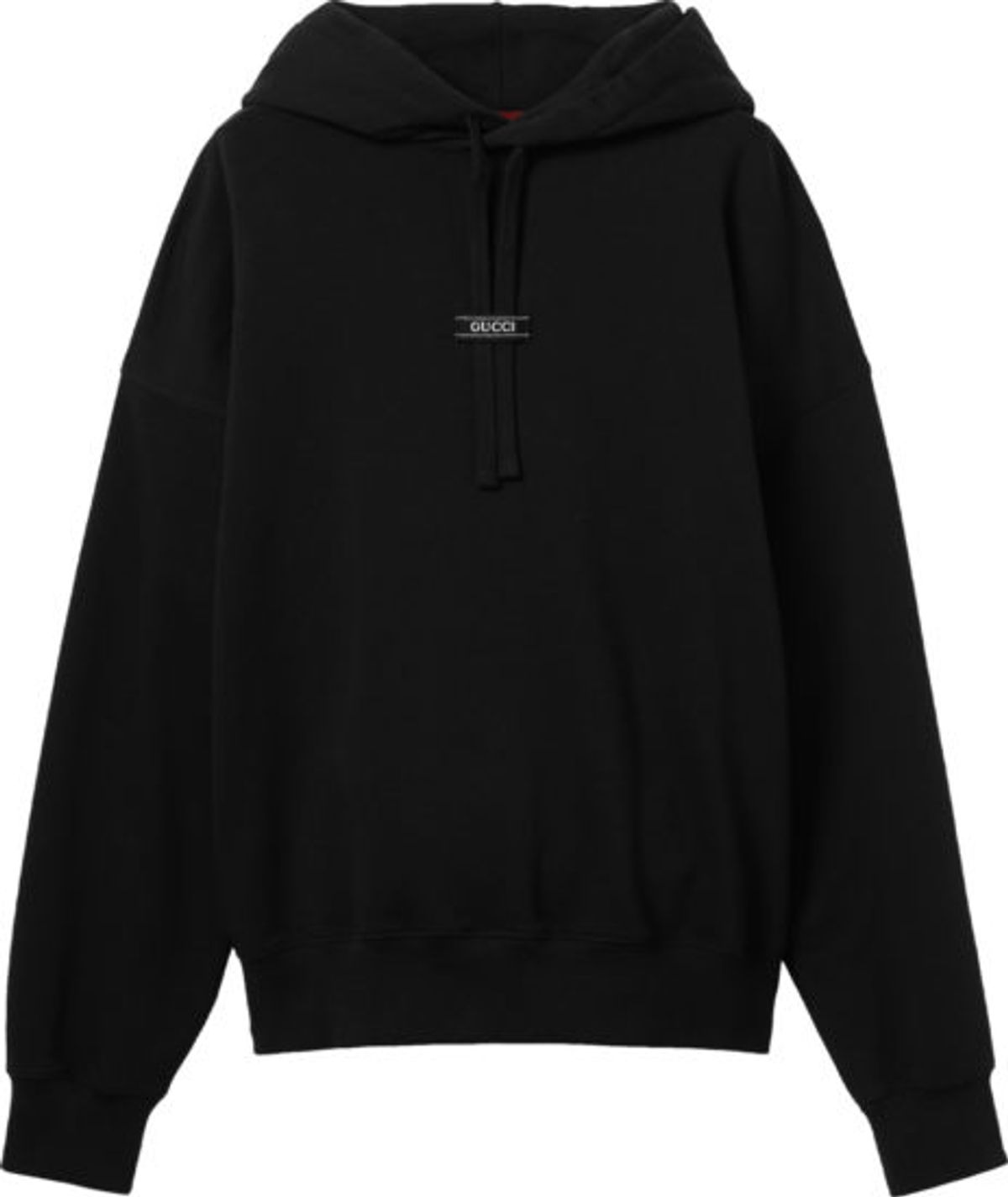 Gucci Cotton Jersey Hoodie In Black