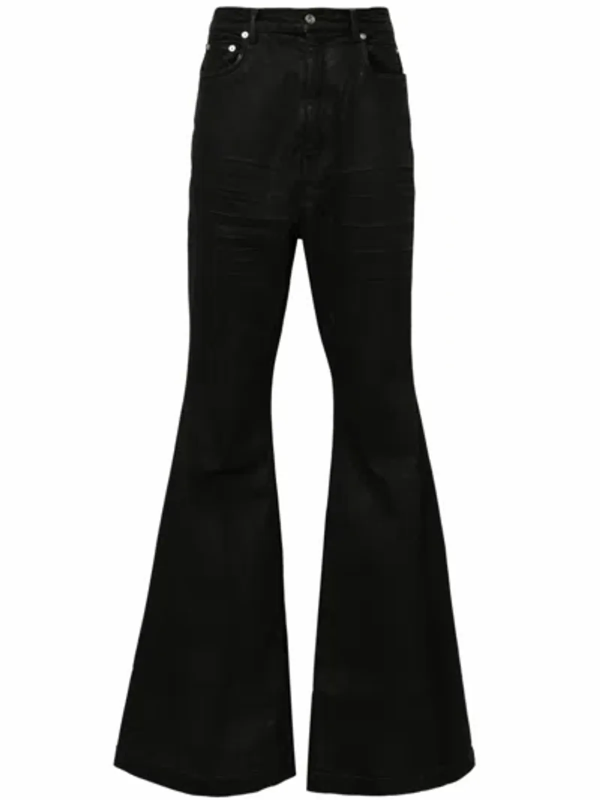 Rick Owens Bolans Bootcut Jeans In Black