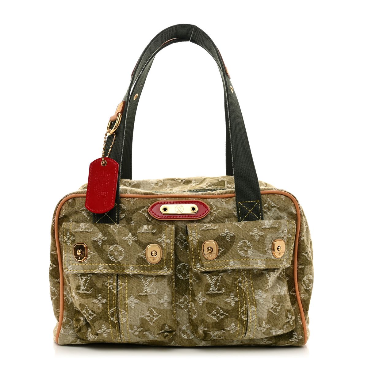 Louis Vuitton Jasmine Handbag Monogramouflage Denim