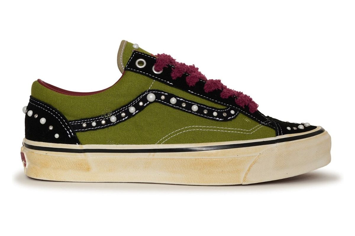 Vans × Satoshi Nakamoto Otw Old Skool 36 Green/brown