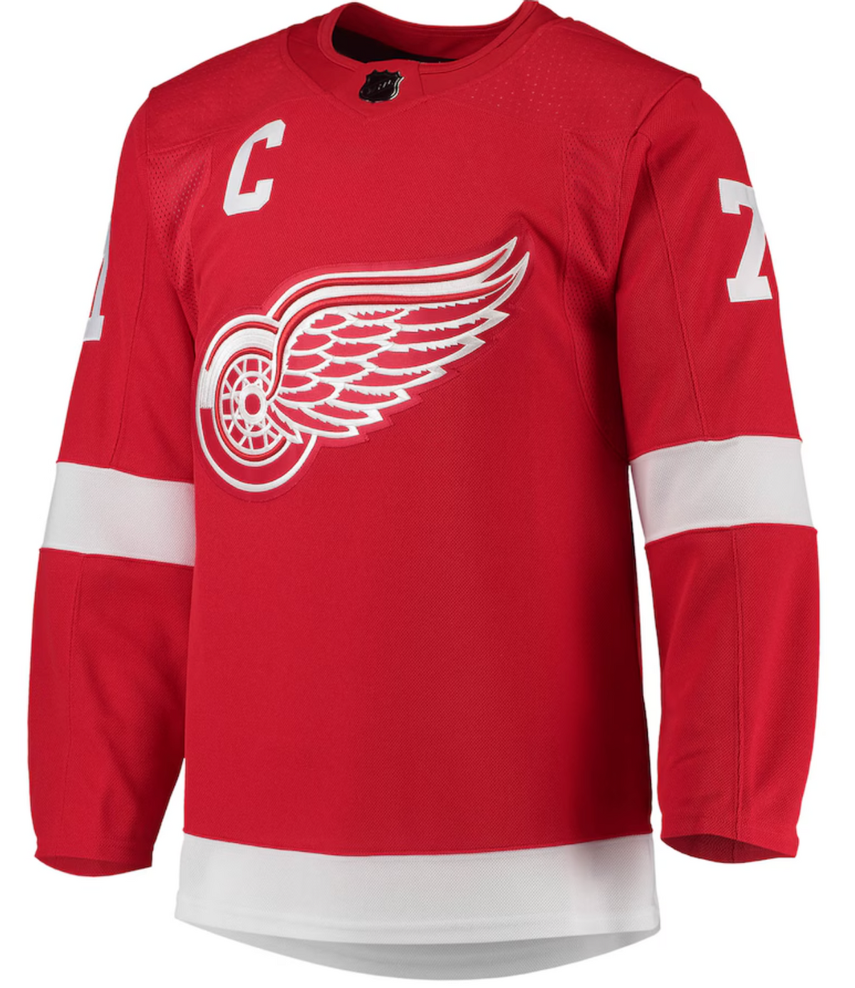 Adidas Dylan Larkin Red Detroit Red Wings Home Captain Patch Primegreen Authentic Pro Player Jersey