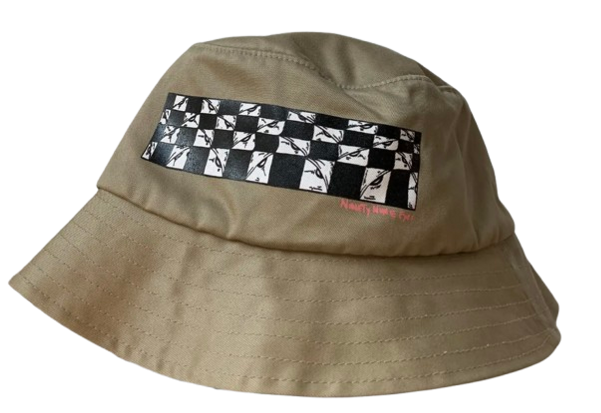 CHROME HEARTS MATTY BOY SEX RECORDS DESERT CAMO BUCKET HAT