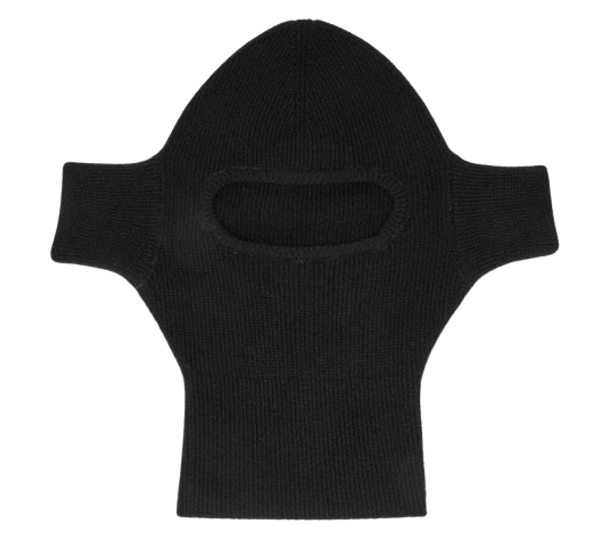 Walter van Beirendonck Boom Balaclava Black