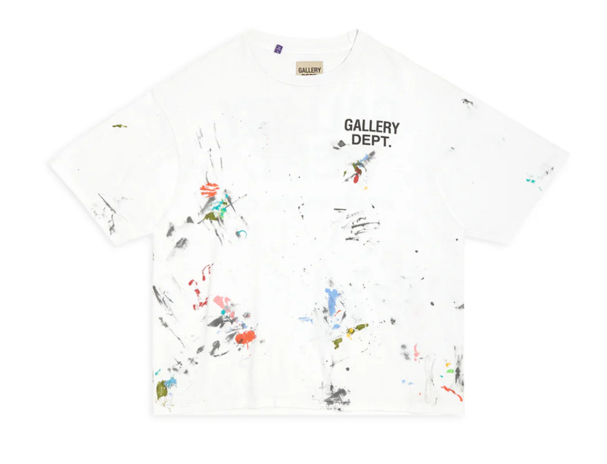 Gallery Dept. Paint Splatter T-Shirt