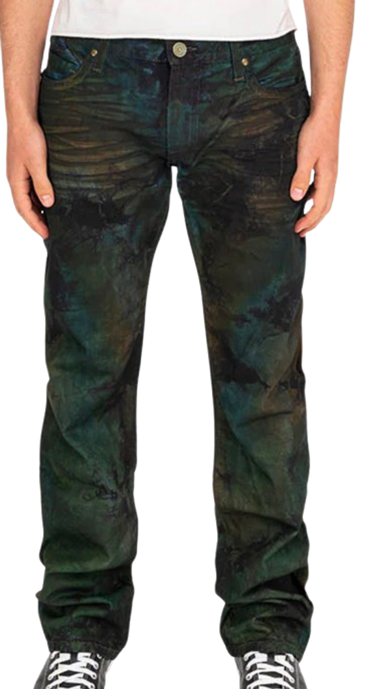 Robins Jeans Killer Flap Straight Leg Jeans