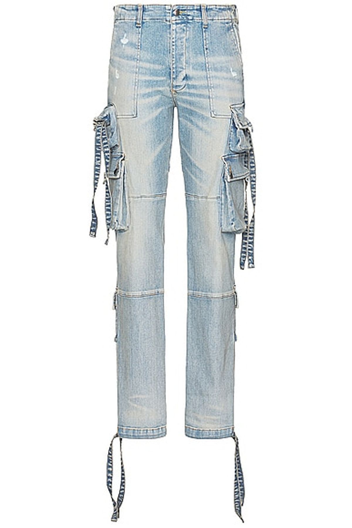 Amiri Tactical Cargo Pant In Antique Indigo