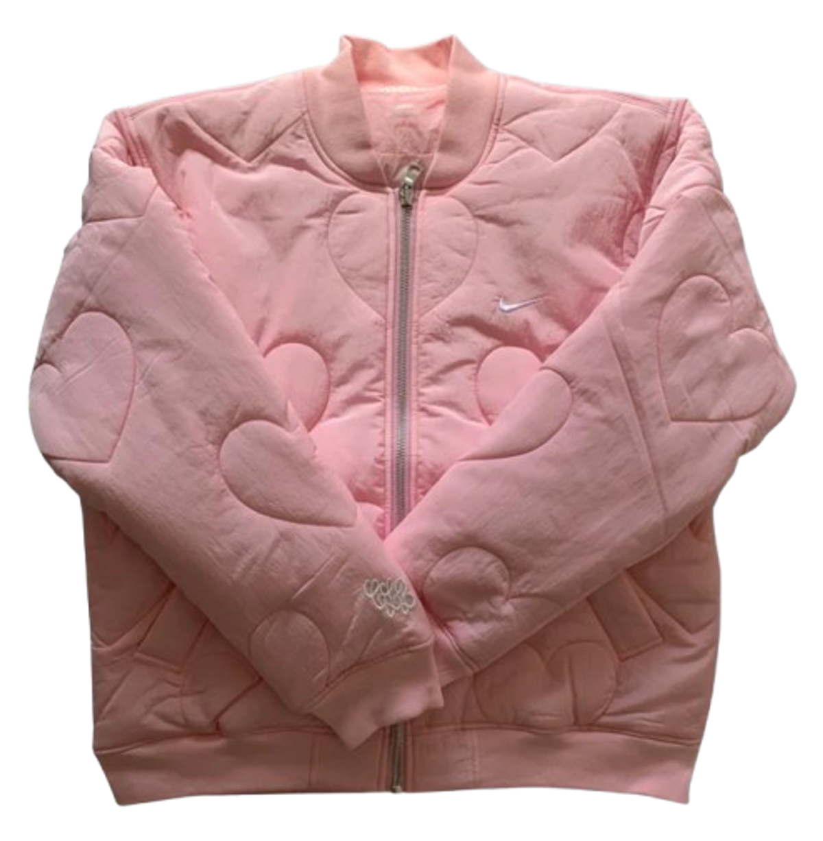 Nike × Drake Merch Lover Boy Bomber Jacket (Driends And Family) Pink