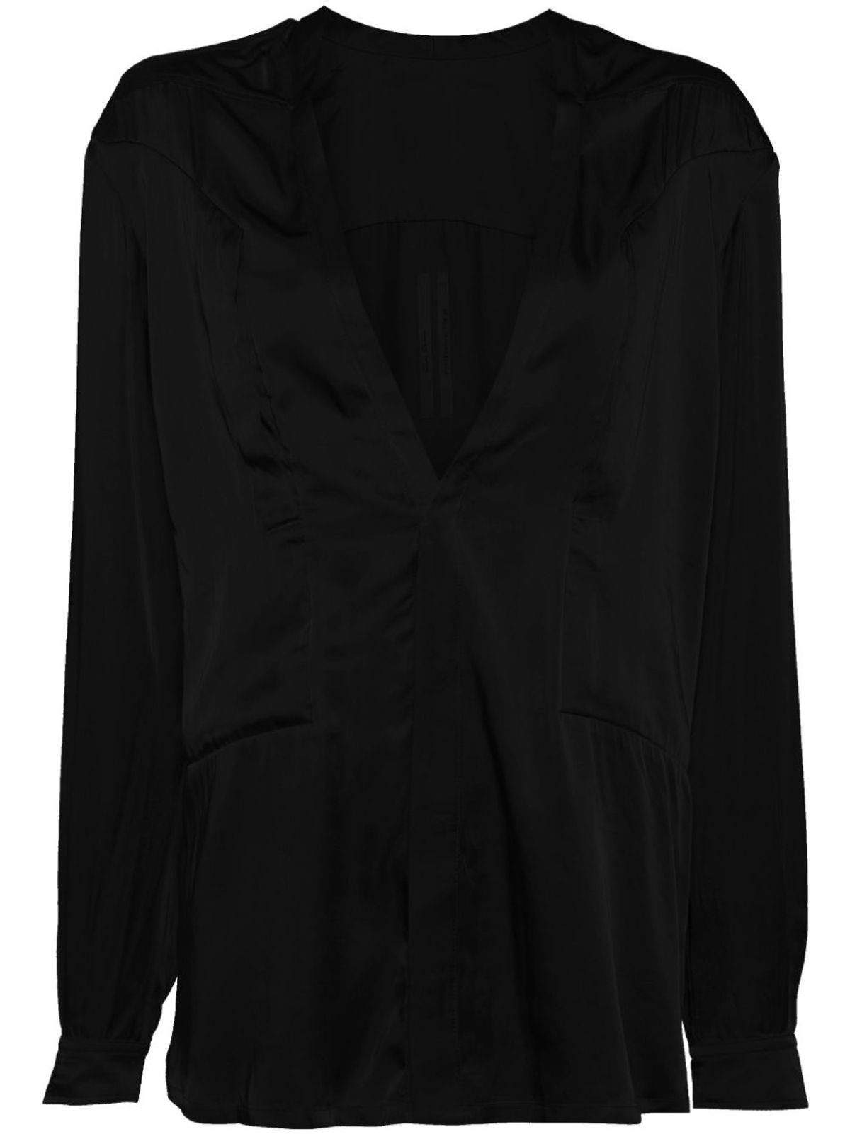 Rick Owens Secret Larry Shirt In Black