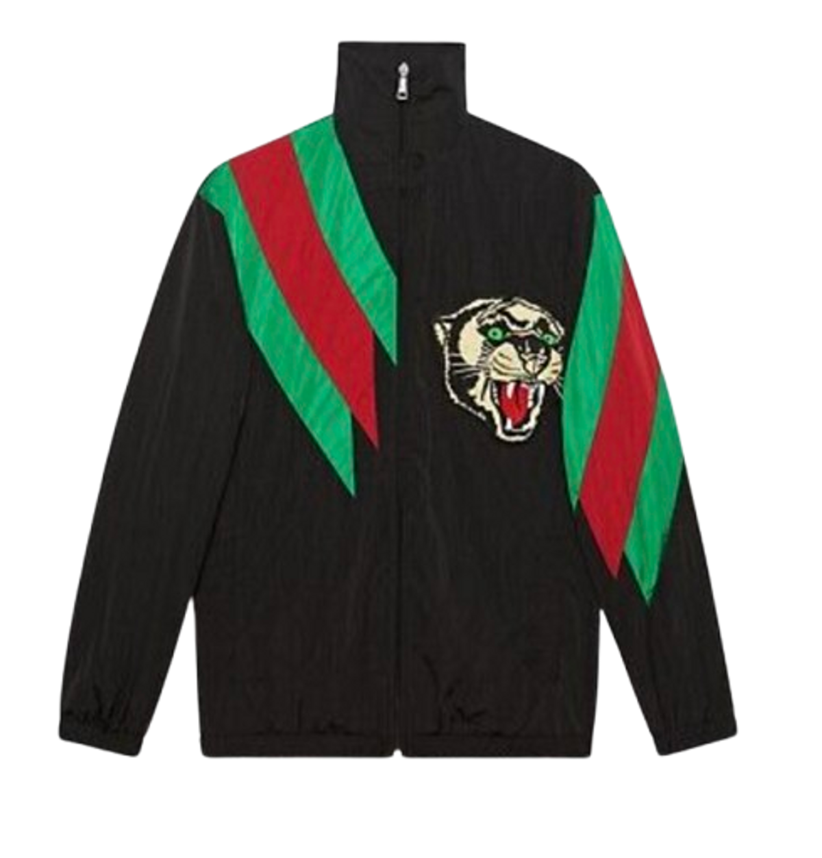 Gucci Oversize Nylon Panther Track Jacket