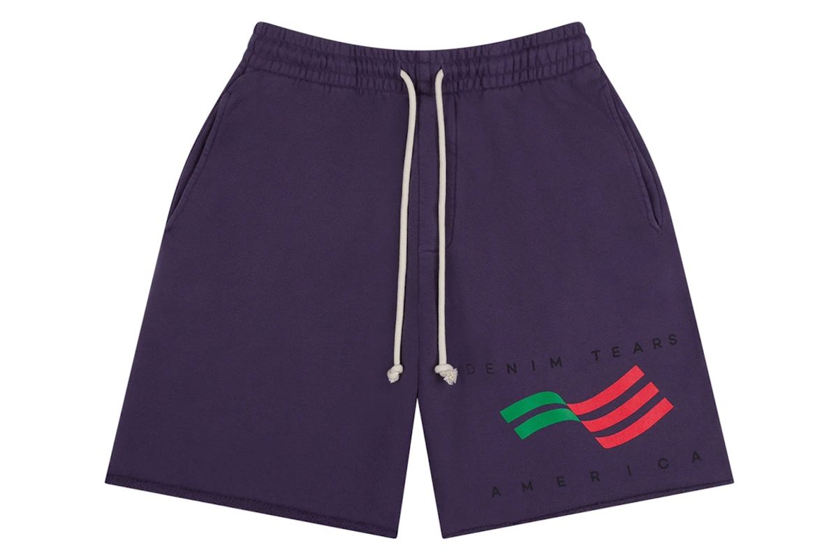 Denim Tears America Sportswear Shorts Purple