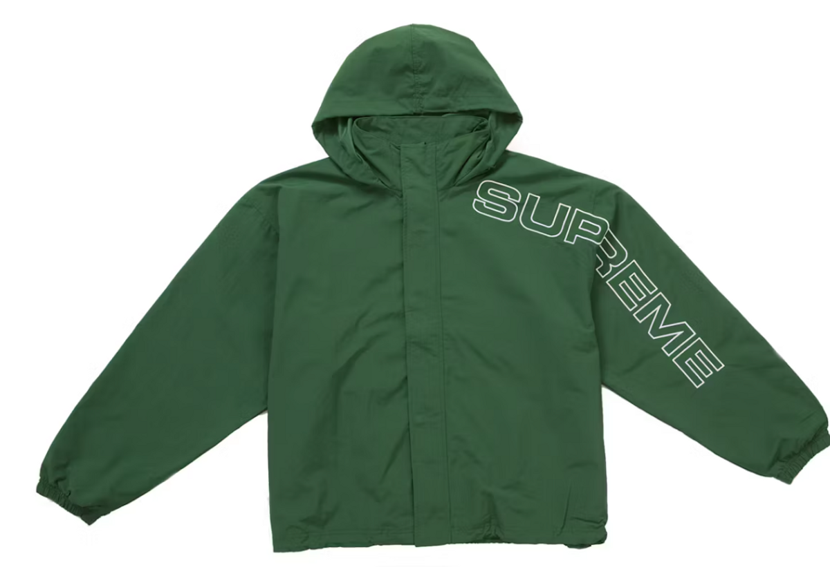 Supreme Spellout Embroidered Track Jacket