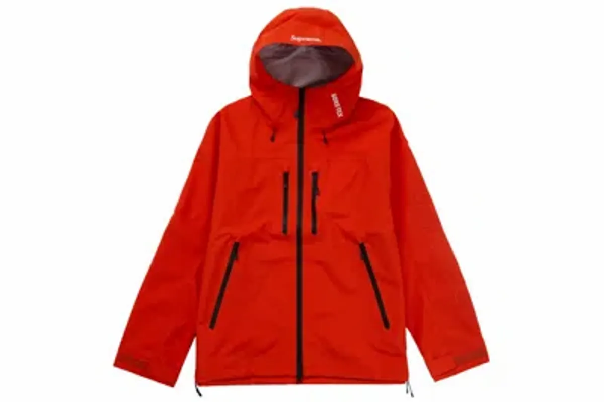 Supreme Gore-tex Taped Seam Shell Jacket Orange