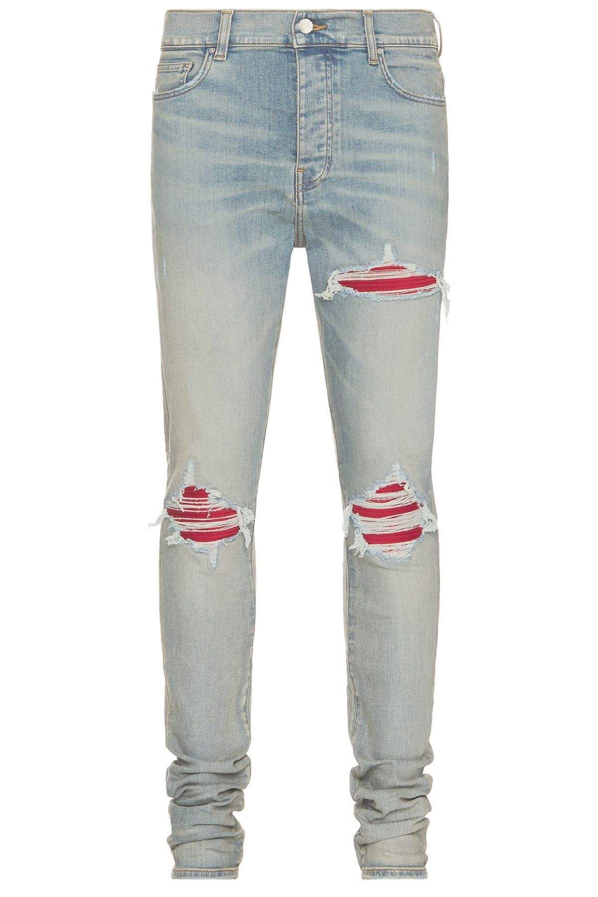 Amiri Mx1 Jean In Antique Indigo Red