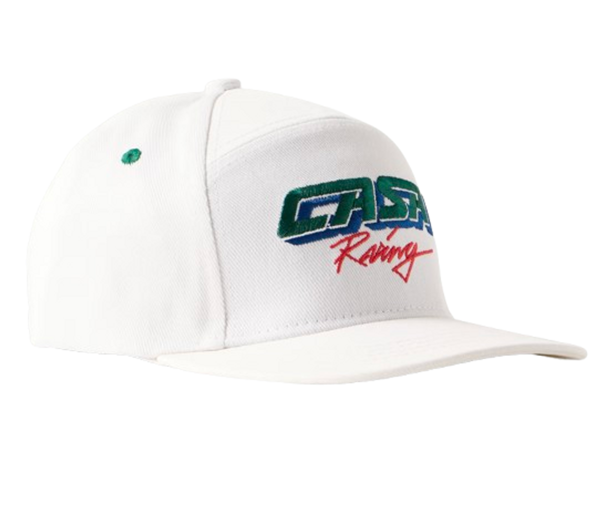 Casablanca Casa Racing Logo-Embroidered Cotton-Twill Baseball Cap