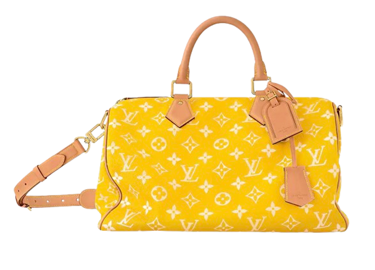 Louis Vuitton Speedy P9 Bandouliere 40 Bag Yellow