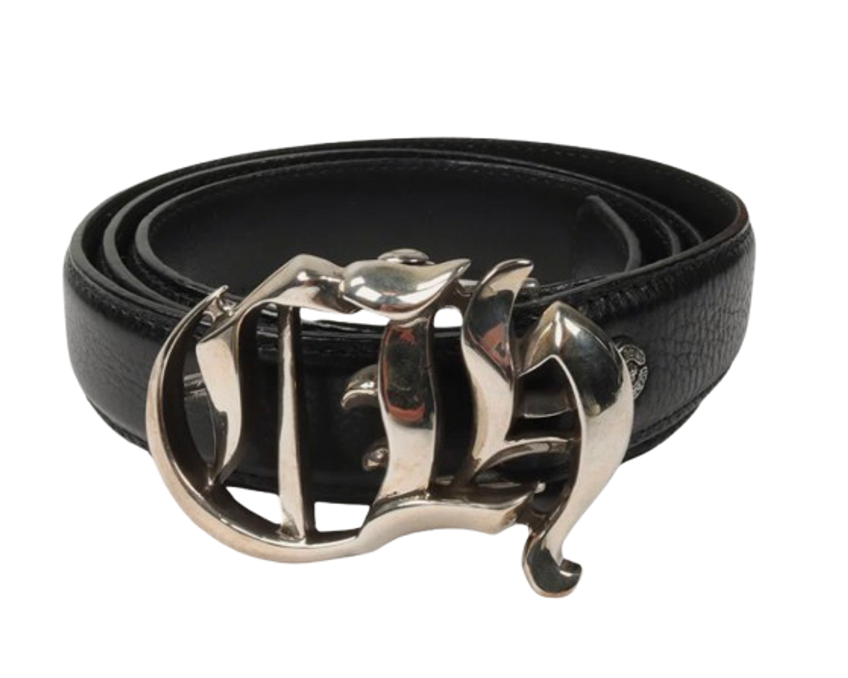 Chrome Hearts CH Buckle Belt | WHAT'S ON THE STAR?