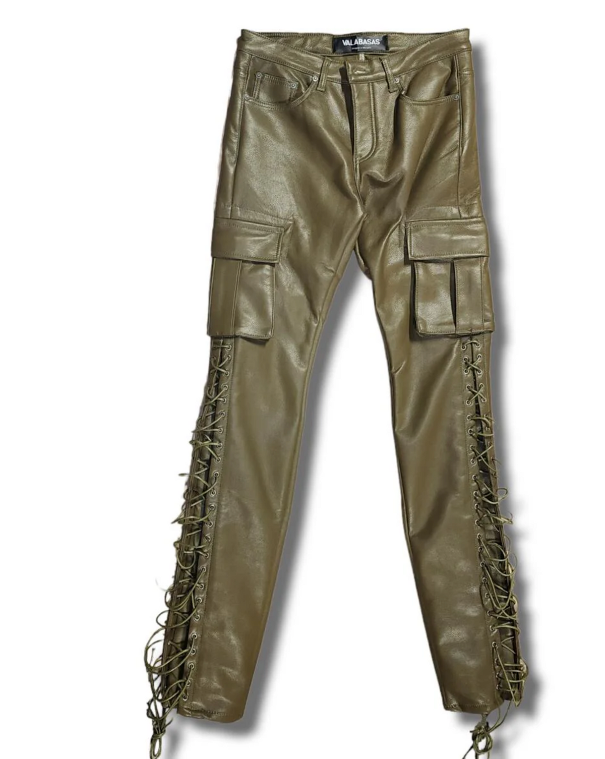 Valabasas Trinity Pu Leather Pants