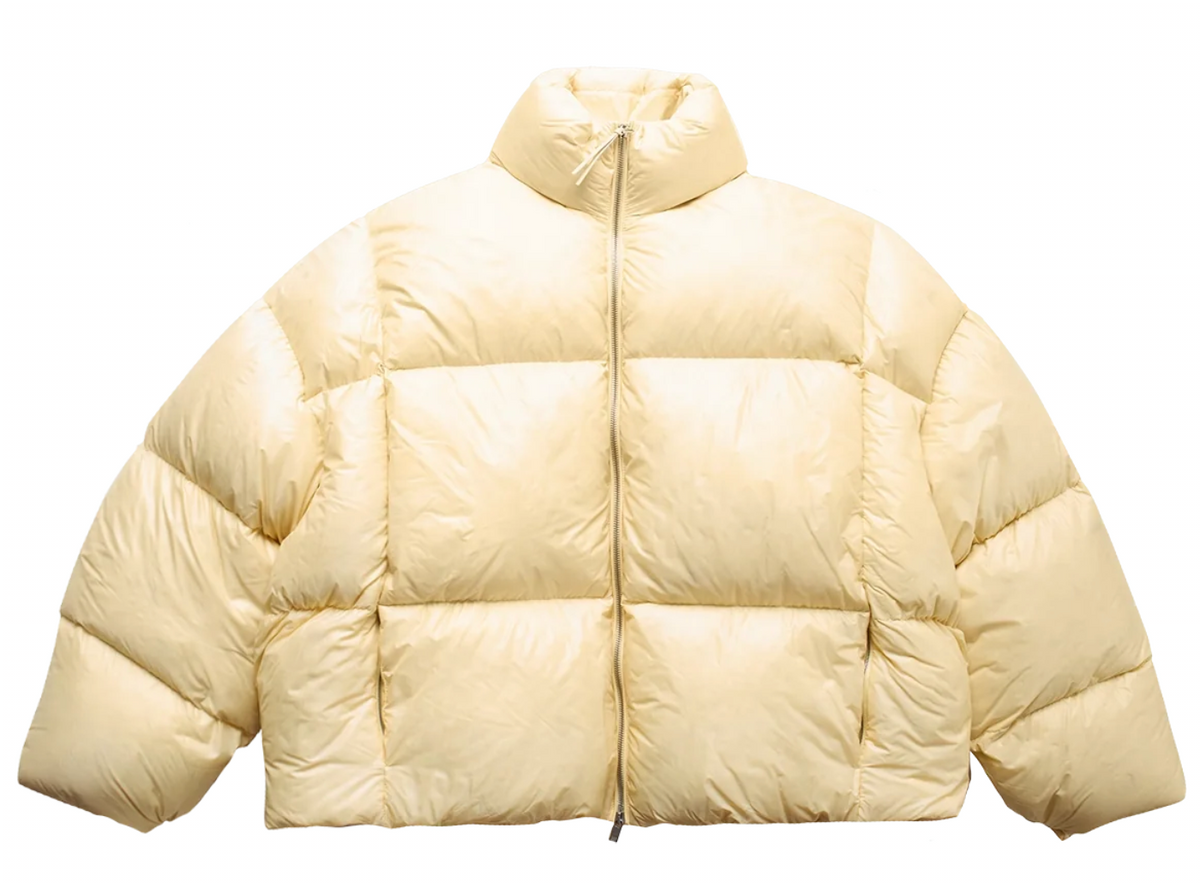 Jil Sander Recycled Shiny Lightweight Nylon Down Jacket