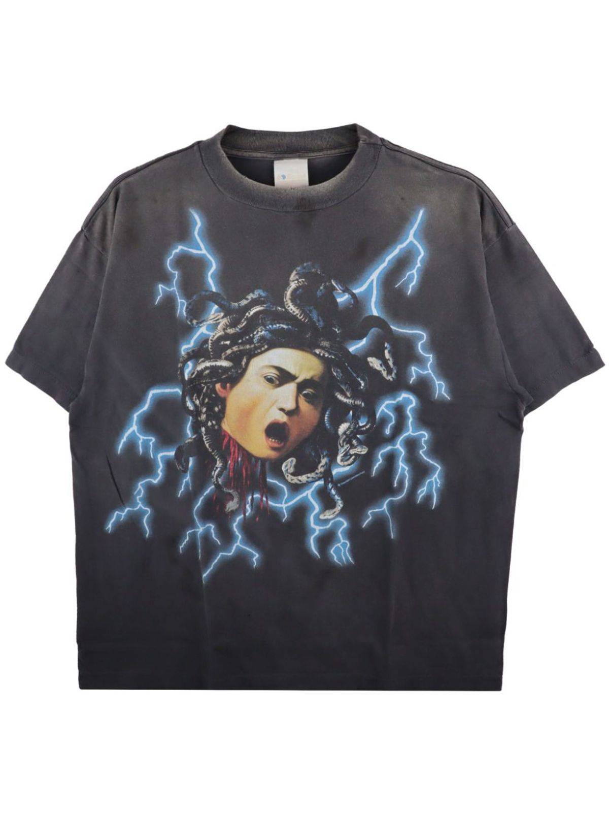 Saint Michael Medusa T-shirt In Schwarz