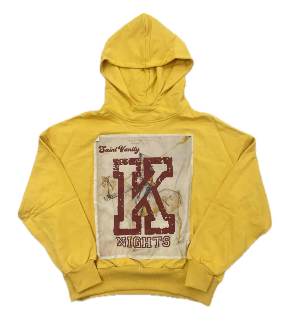 Saint Vanity Knights Patch Hoodie (Yellow)