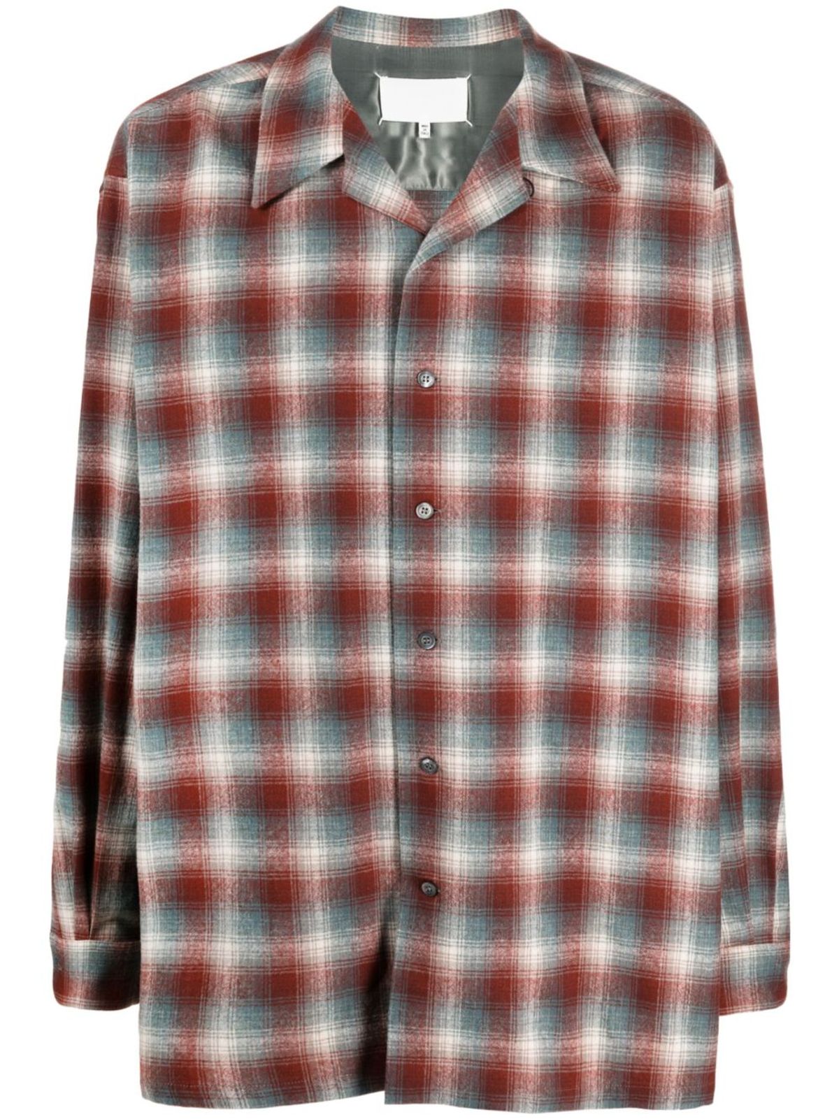 Maison Margiela × Pendleton Authentic Shirt In Rust