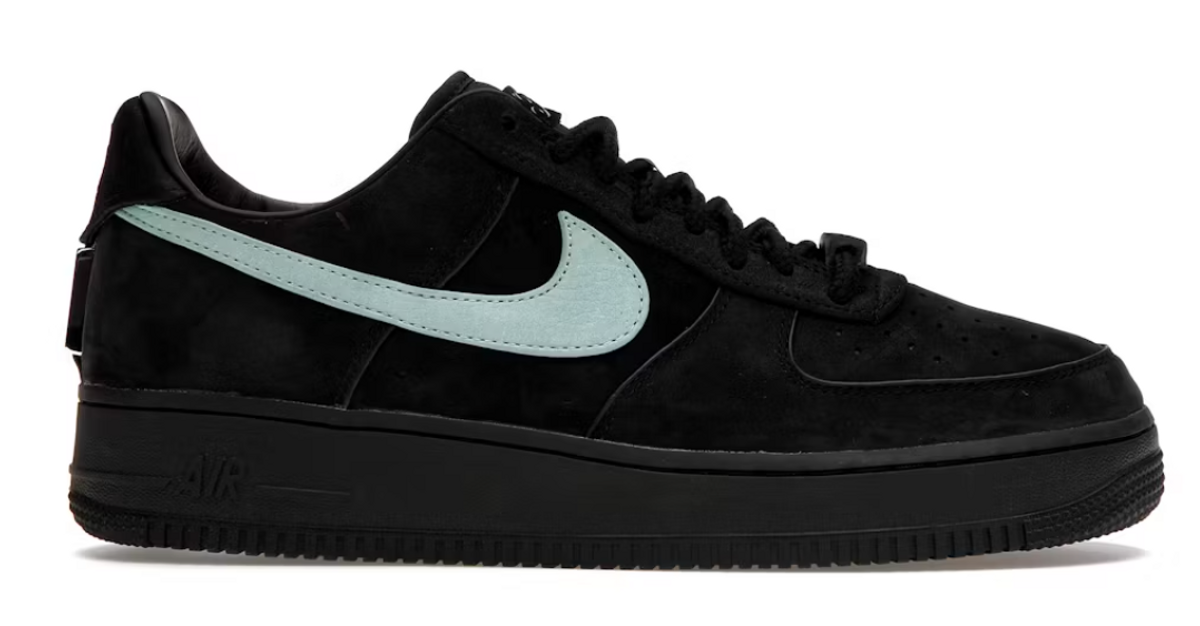 Nike × Tiffany&Co Air Force 1 Low Black Sneakers