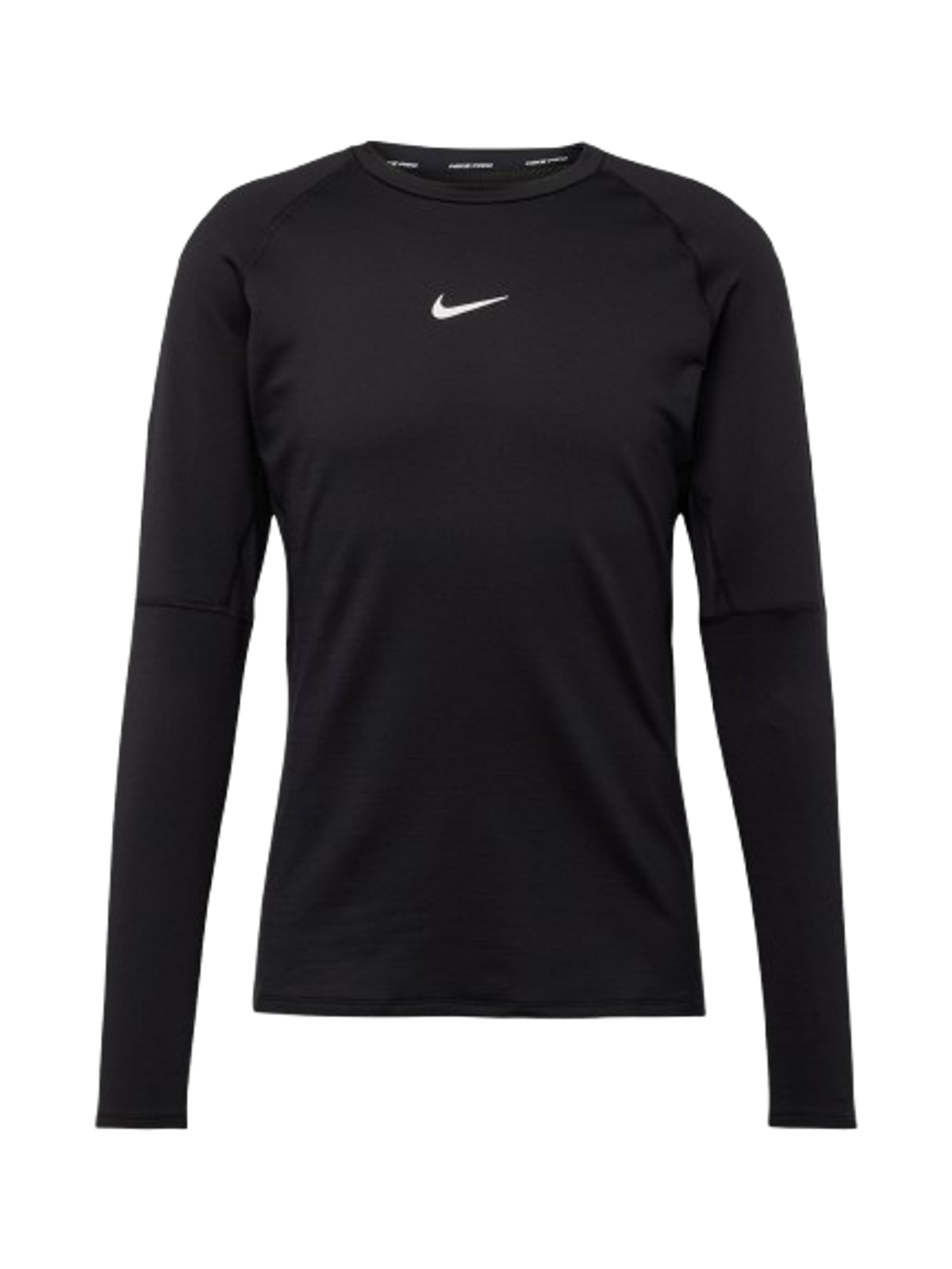 Nike Pro Dri-fit Tight Long-sleeve Fitness Top In Black