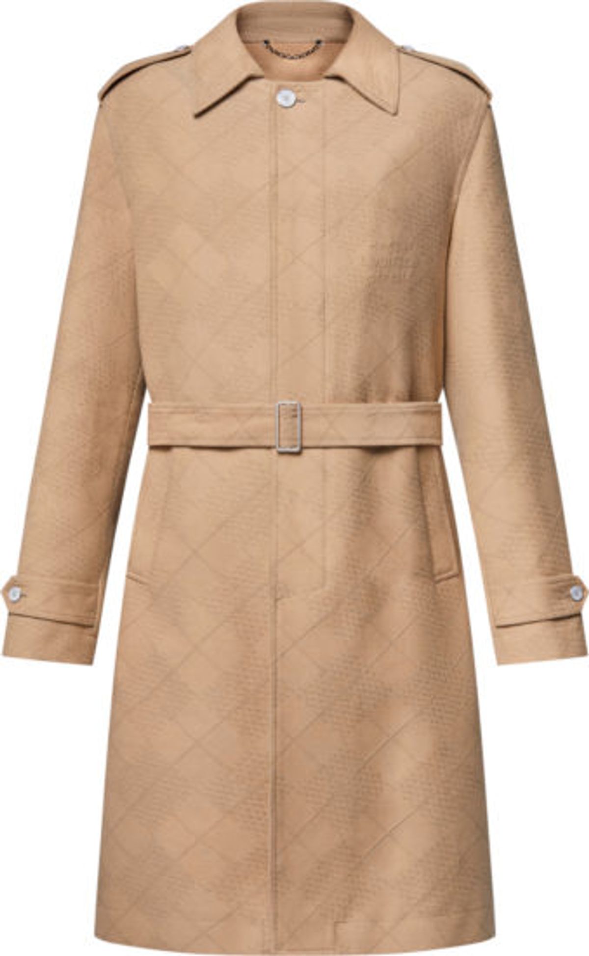 Louis Vuitton Cotton-Silk Blend Trench