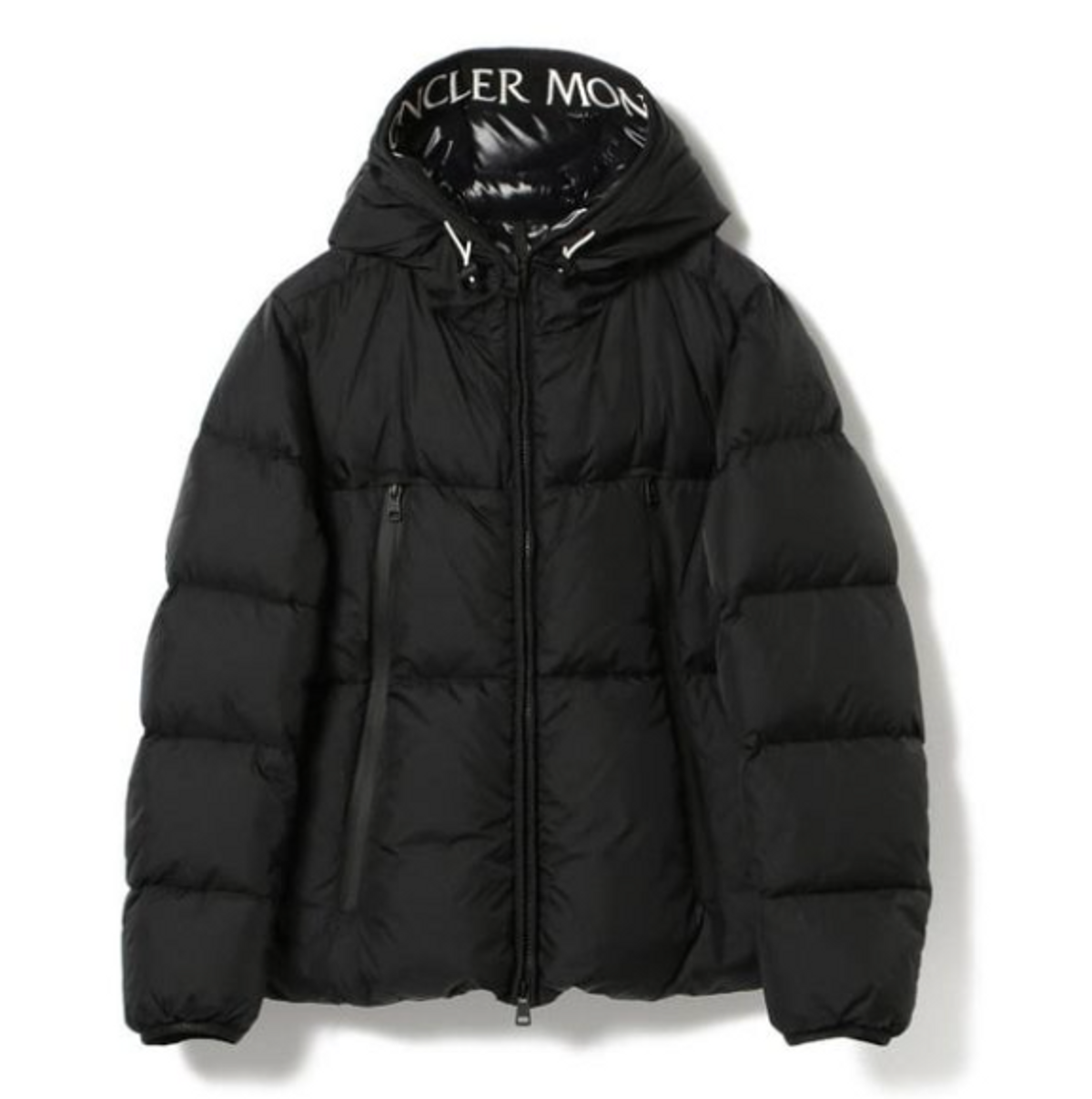 Moncler Black Montcla Short Down Jacket In 999 - Black