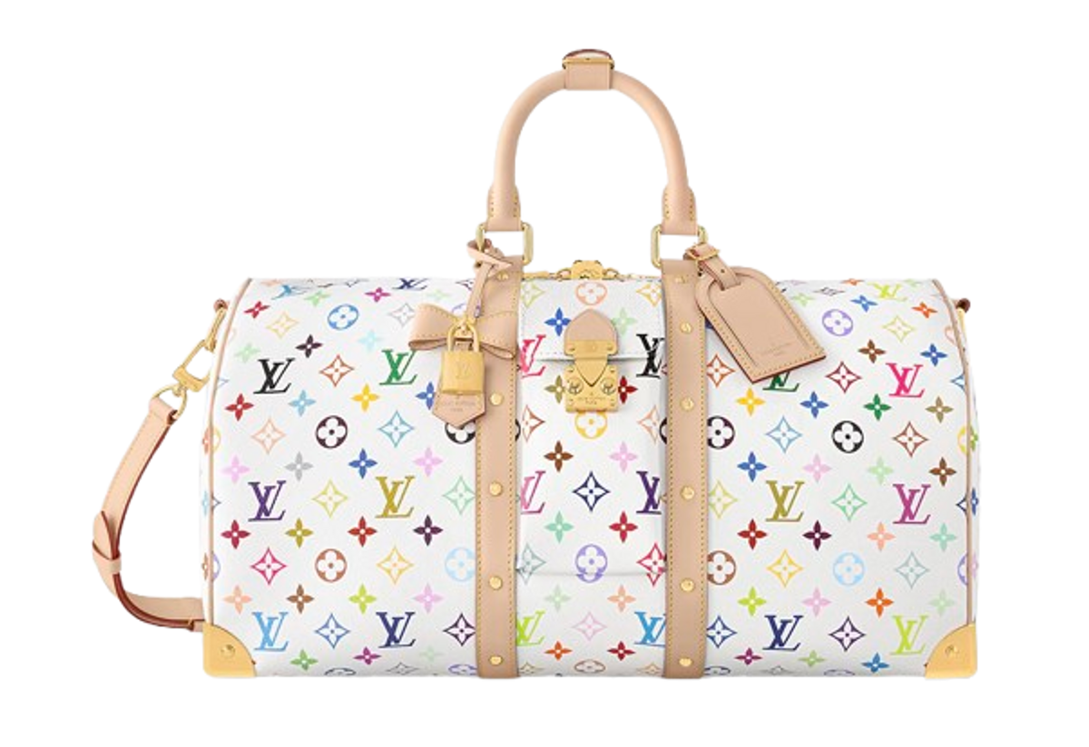 Louis Vuitton × Takashi Murakami Keepall Bandouliere 45
