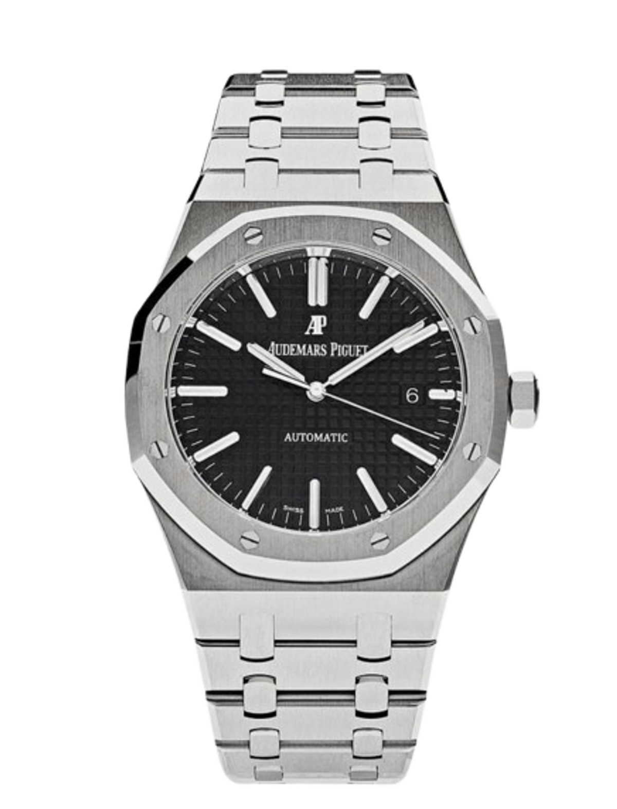 Audemars Piguet Royal Oak Stainless Steel Black Dial
