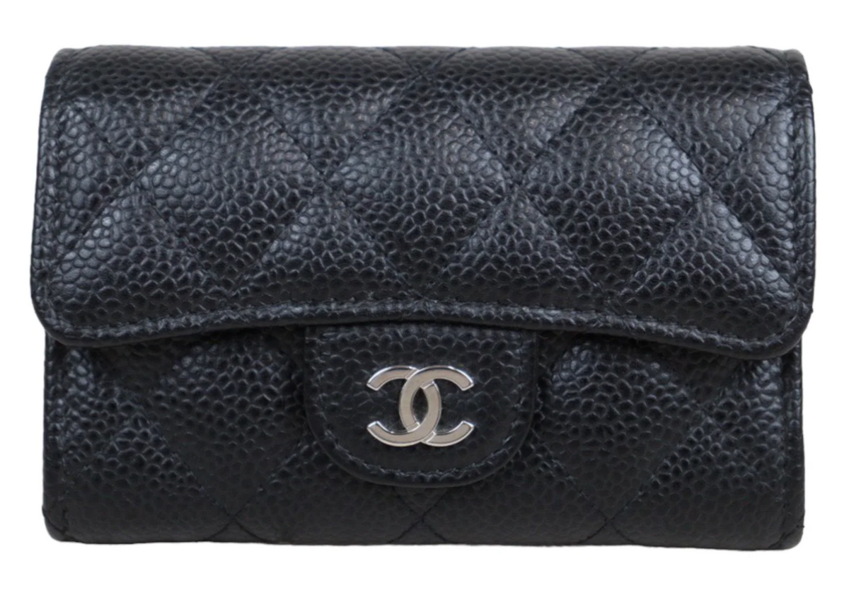 Chanel Caviar Skin Card Holders