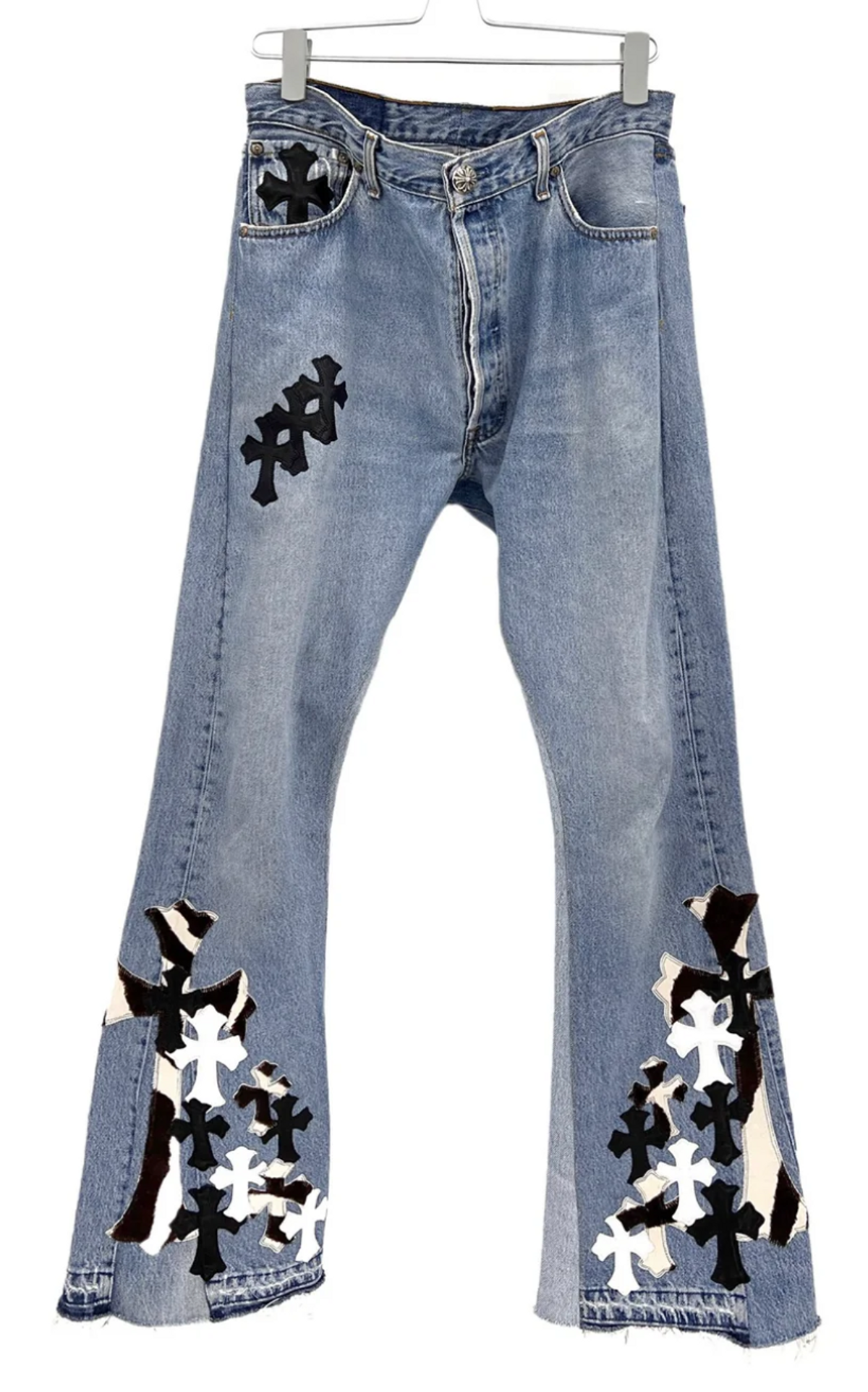 Chrome Hearts × Gallery Dept. La Flare Patch Denim | WHAT'S